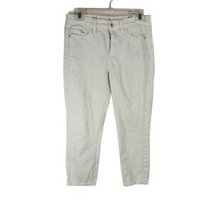 Calvin Klein Jeans White Skinny Cropped Shape Women's 29 / 8P GUC